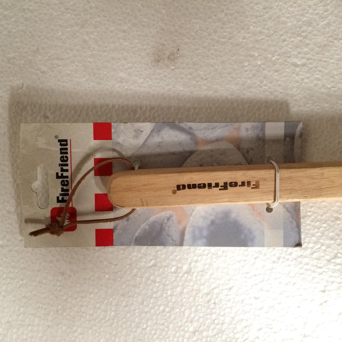 barbecue vork 48 cm lang met houten steel merk firefriend