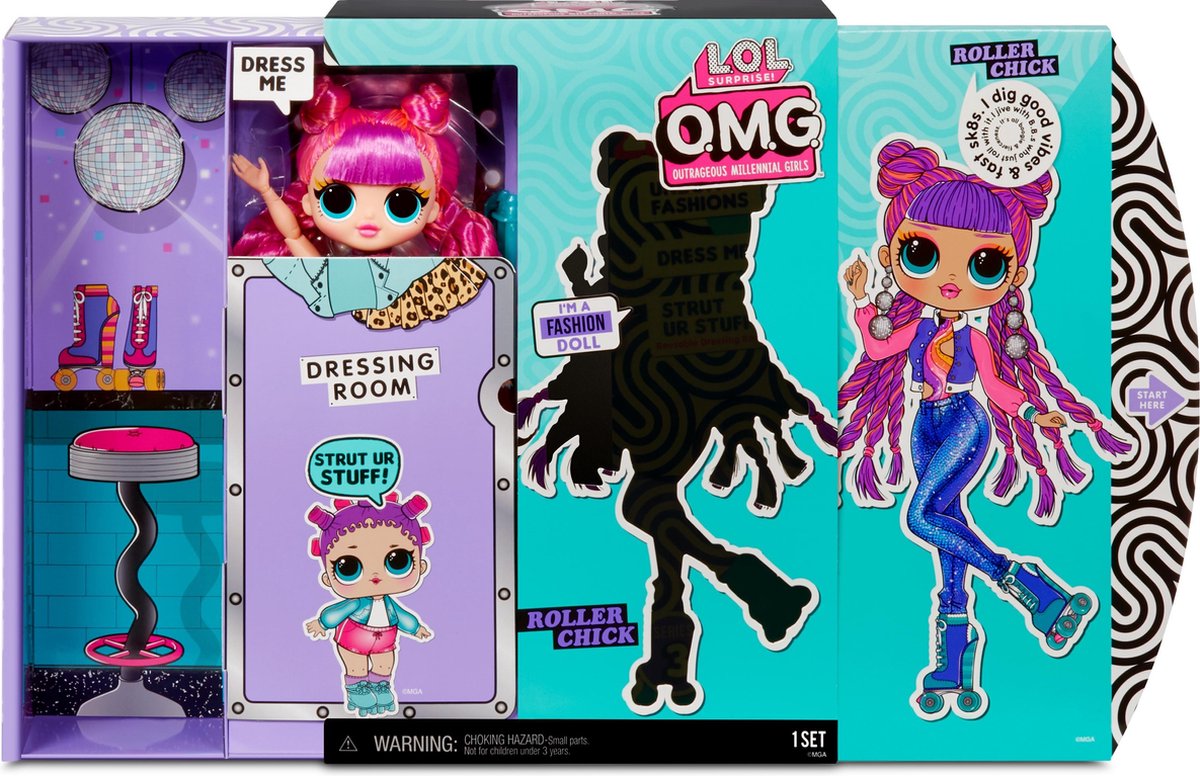 L O L Surprise Omg Roller Chick Series 3 Modepop Bol Com