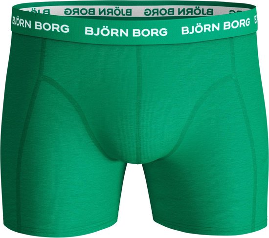 Björn Borg Heren 3-pack Boxershorts - SHORTS SAMMY BB FLEUR DE JARDIN - Mint - Maat S - Björn Borg