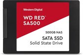 WD Red SA500 NAS SATA SSD WDS500G1R0A - Solid state drive - 500 GB - intern - 2.5 - SATA 6Gb/s