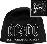 AC/DC - For Those About To Rock Beanie Muts - Zwart