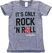 The Rolling Stones Heren Tshirt -XL- It's Only Rock N' Roll Blauw