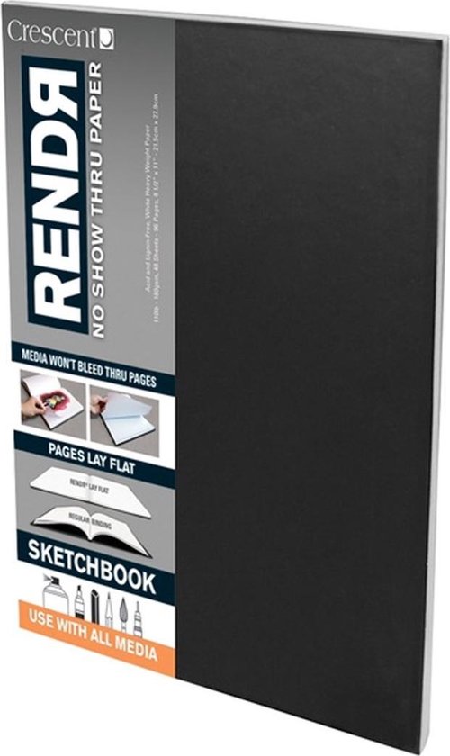 RENDR Soft-Cover Lay-Flat Sketchbook