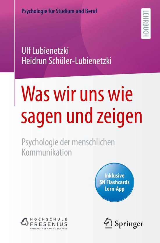 Psychology (German Language) - Was wir uns wie sagen und zei ... - cover