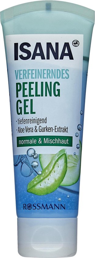 globaal uitzending Geroosterd ISANA Gezichtsmasker verfijnende Peeling gel met Extract van Aloë Vera en  Komkommer... | bol.com