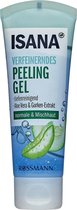ISANA Gezichtsmasker verfijnende Peeling gel met Extract van Aloë Vera en Komkommer (75 ml)