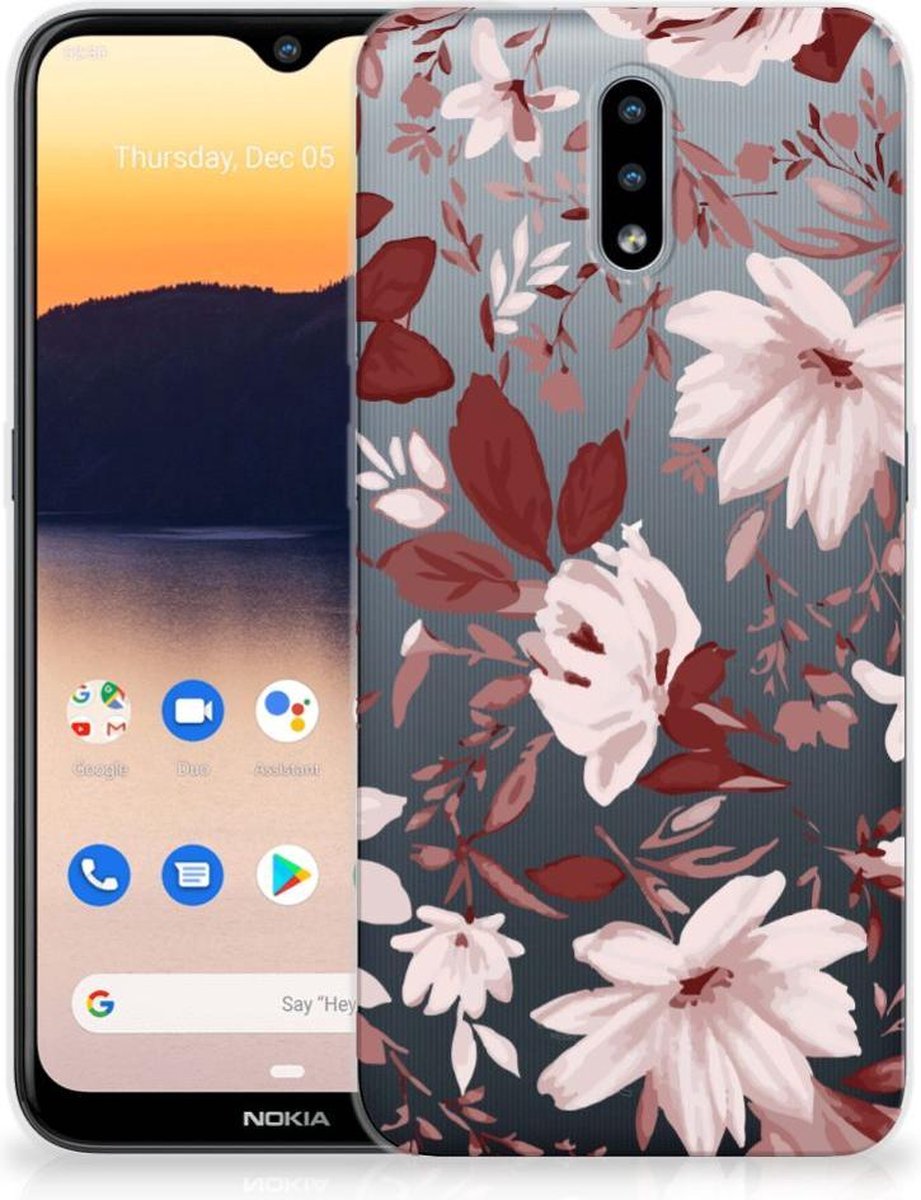 Hoesje maken Nokia 2.3 Watercolor Flowers