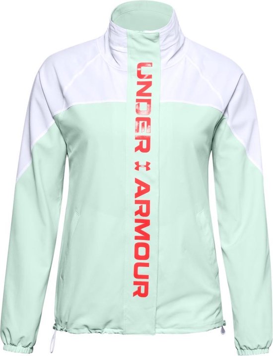 Under Armour Recover Woven Cb Jacket Fitness Jas Dames - Maat S