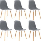 Eetkamerstoelen set 6 stuks  (Incl LW anti kras viltjes) - Eetkamer stoelen - Extra stoelen voor huiskamer - Dineerstoelen – Tafelstoelen