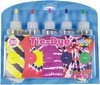 foto van Tie Dye Kit Tiedye Verf Set Textielverf Poeder 5 Kleuren 120ml - Shirt Tie Dye Set Incl Touw & Handschoenen – Tie Dye Paint - Kindvriendelijk - Hoge Kwaliteit - Hobbypainting.nl®