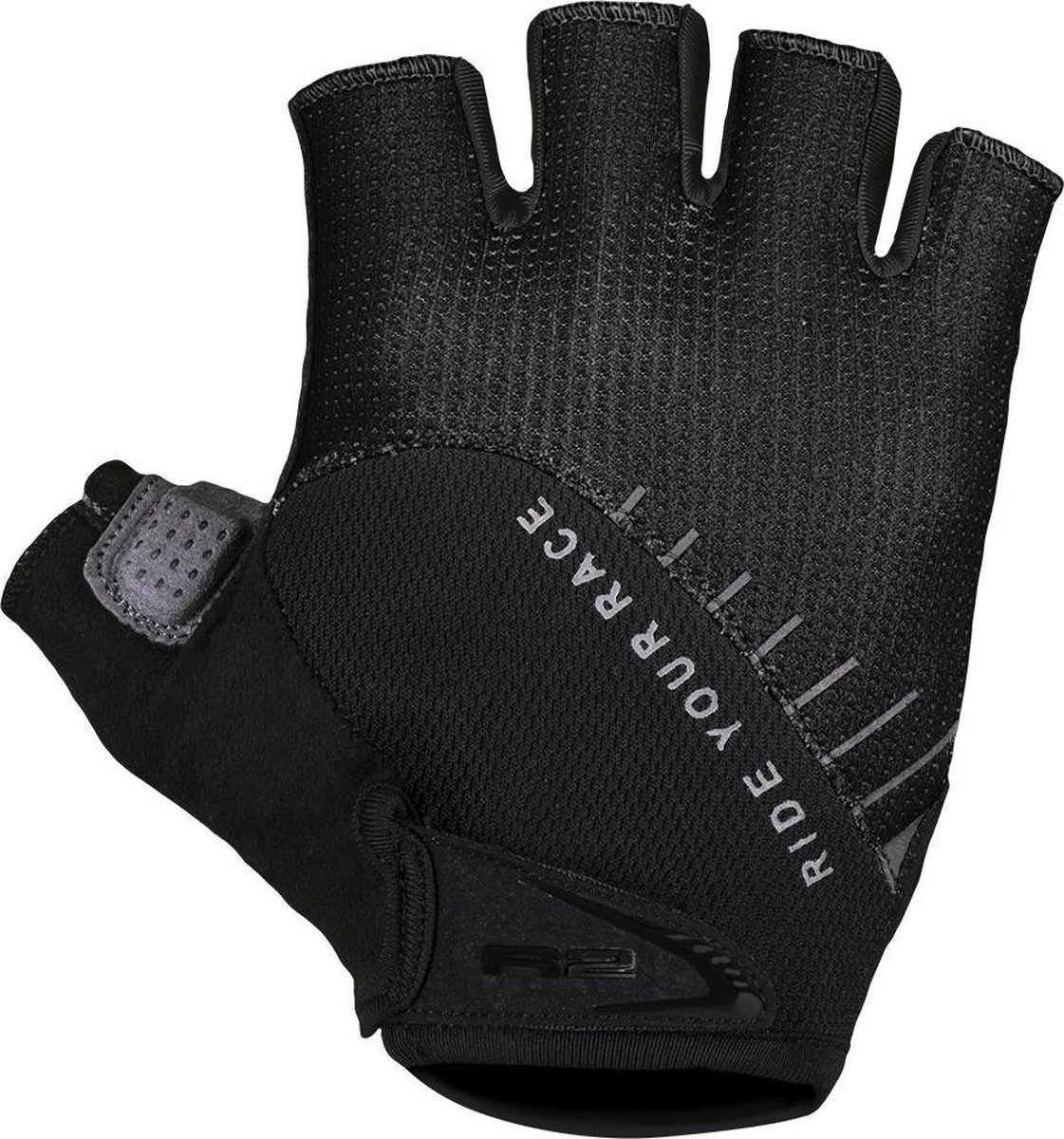 Vouk ProGel Fiets Handschoenen - Luxe handschoenen met verbeterd Comfort en Veiligheid - Geen kramp meer in de handen - Zwart - Maat XXL (23 - 24cm)