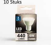 Aigostar LED A5 GU10 - 6W 6400K - 10 Stuks