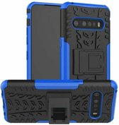 LG V60 ThinQ 5G Hoesje - Schokbestendige Back Cover - Blauw