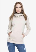 Urban Classics Hoodie/trui -XS- High Neck Creme