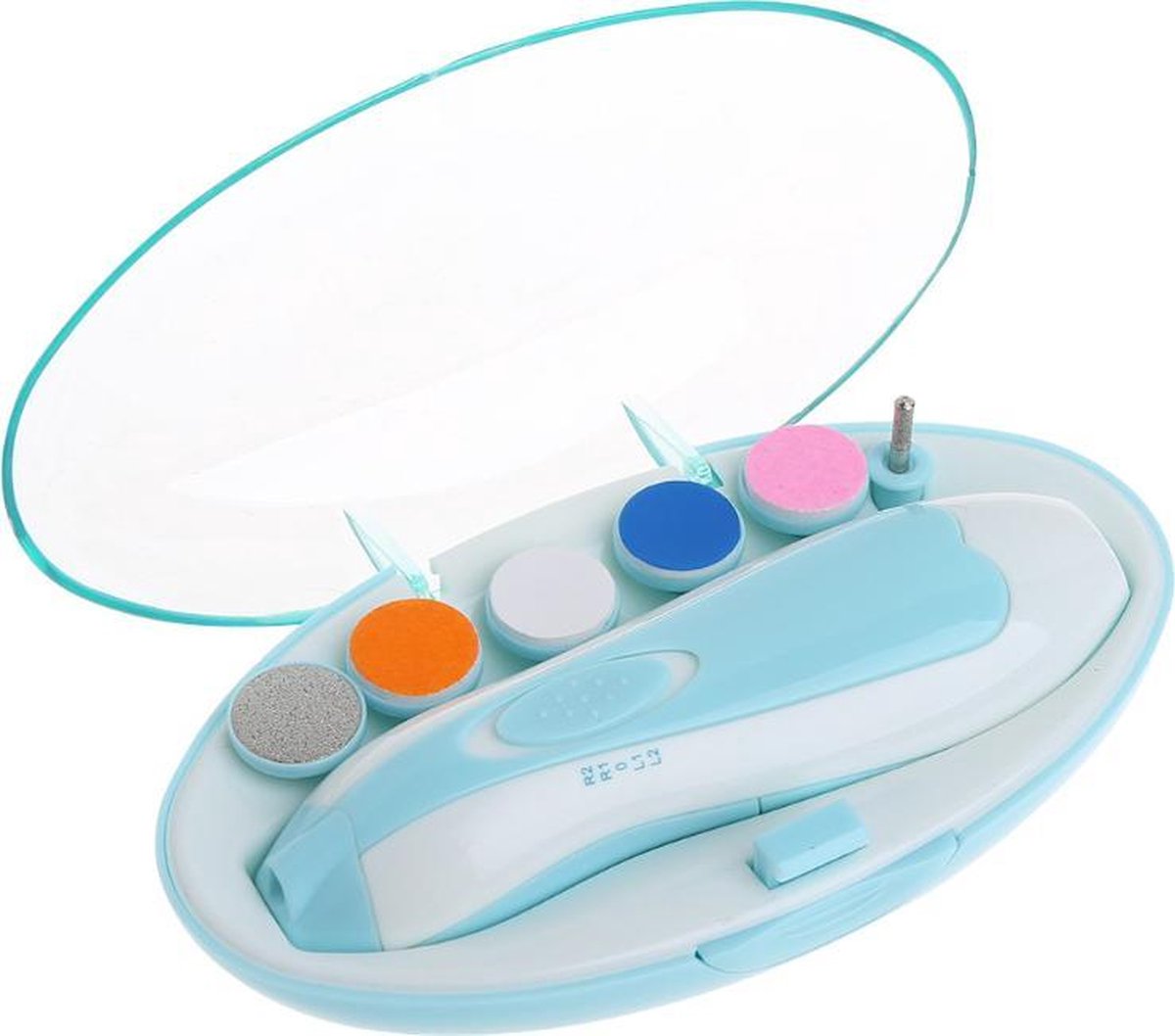 Electrische Baby nagelknipper nagelschaartje nagelvijl nageltrimmer nagelsetje - veilig en zacht - v