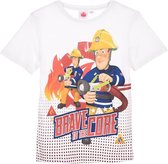T-shirt Brandweerman Sam maat 104