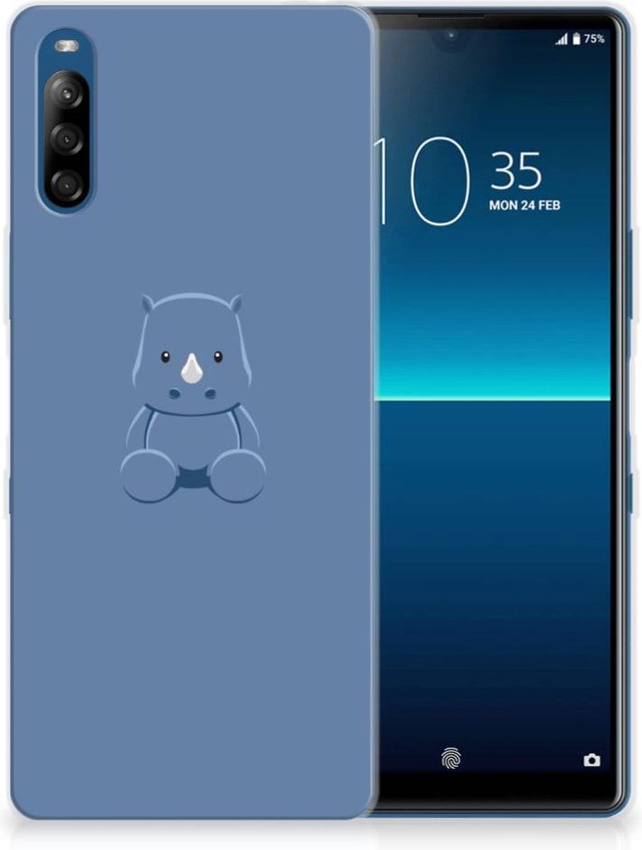 Sony Xperia L4 Telefoonhoesje met Naam Baby Rhino