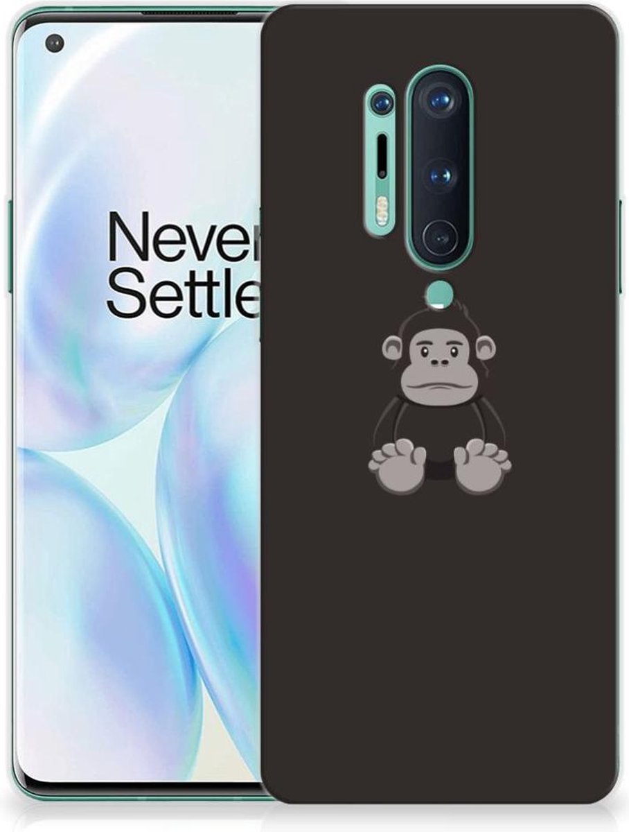 OnePlus 8 Pro Telefoonhoesje met Naam Gorilla