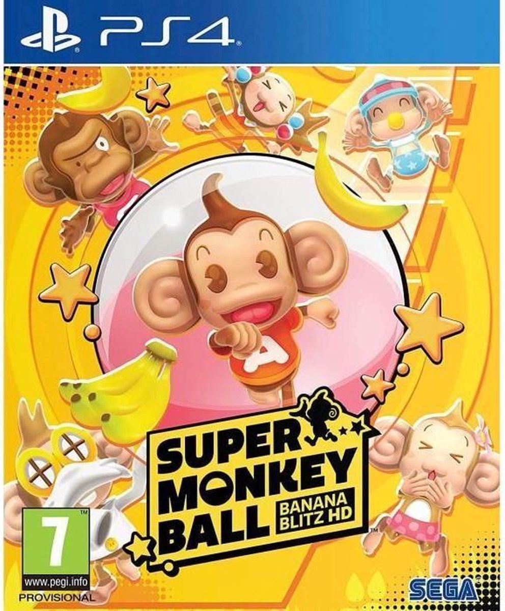 Super Monkey Ball HD Banana Blitz Jeu PS4