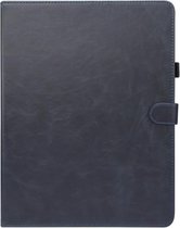 Luxe Leren Bookcase voor Apple iPad Pro 11 2020 | Hoge kwaliteit leer | Kaarthouder | Blauw