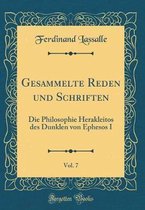 Gesammelte Reden und Schriften, Vol. 7