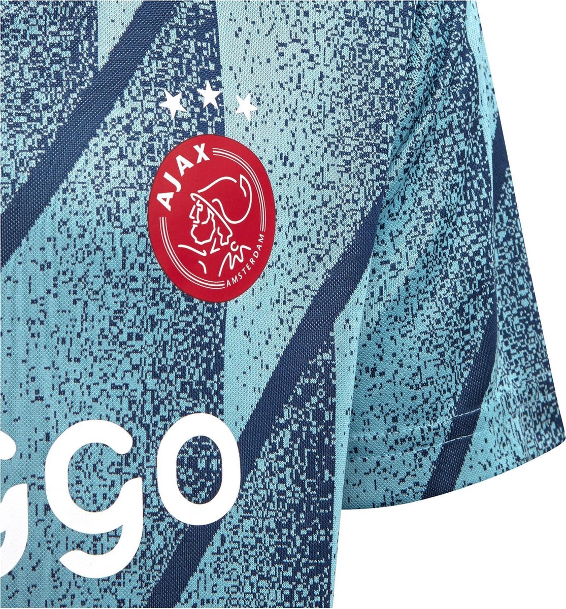 adidas Ajax minikit Uit 2020-2021 - Ijsblauw - Maat 110 | bol.com