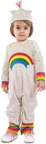EUROCARNAVALES - Regenboog eenhoorn kostuum voor baby's - 6 - 9 maanden (67-69 cm)