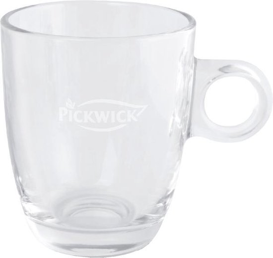 Pickwick Theeglazen - 26 cl - 6 Stuks | bol.com