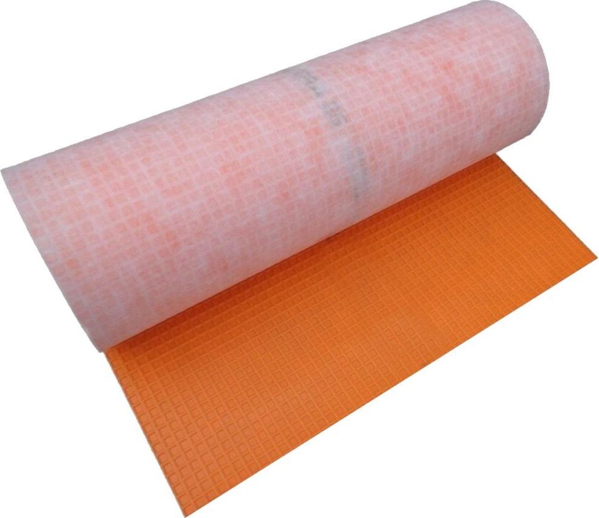 Aloni Ontkoppelingsmat Waterdicht En Permanent Elektrisch Membraan Polyetyleen Plastic Mat Voor Vloer 30m Oranje