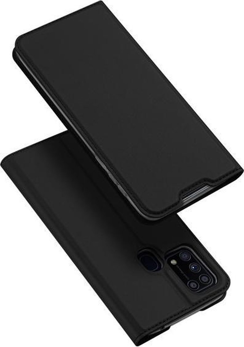 Samsung Galaxy M31 Hoesje - Dux Ducis Skin Pro Book Case - Zwart