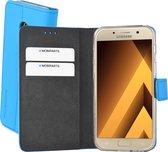 Mobiparts Premium Wallet TPU Case Samsung Galaxy A3 (2017) Light Blue