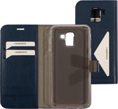 Mobiparts Classic Wallet Case Samsung Galaxy J6 (2018) Blauw hoesje
