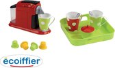 Espresso machine - Spelen - Koffie - Ecoiffier - Servies - Keuken  - 22.5 x 14 cm - Koffie zetten