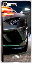 Sony Xperia XZ Premium Hoesje Transparant TPU Case - Lamborghini #ffffff