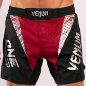 VENUM X ONE FC Fightshort Rood Zwart Kies hier uw maat Venum Fight Shorts: XS - Jeansmaat 30