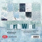Craft&You North Wind Small Paper Pad 6x6 36 vel CPB-NW15