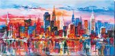 Kralen borduurpakket Evening city- Abris Art 56 x 28 cm