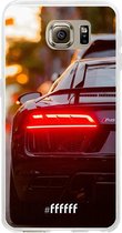 Samsung Galaxy S6 Hoesje Transparant TPU Case - Audi R8 Back #ffffff