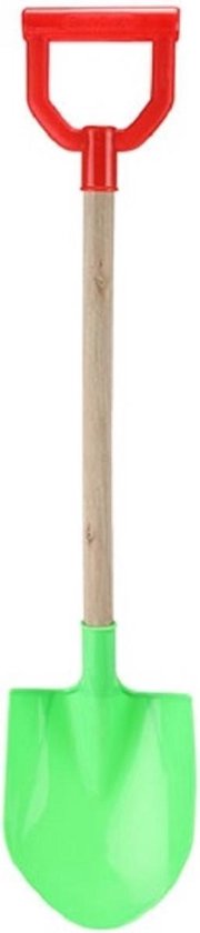 GO PLAY Houten strandschep 75cm 4-ass. | Schep | Hout | kinderschep ...