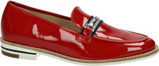 Ara Kent dames loafer - Rood - Maat 38,5 | bol.com