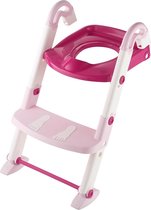 Rotho Babydesign 3-in-1 Toilettrainer Met Trapje KidsKit Roze-Wit