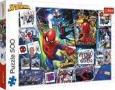 Marvel Spider-man puzel 500 stukjes 8+
