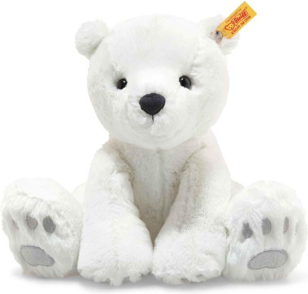 Suki Pluche knuffel dieren IJsbeer - wit - 33 cm - Pooldieren | Fun en