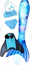 Zeemeermin staart set| Mermaid staart, Bikiniset en Monovin | Sky maat 150