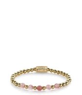 Rebel & Rose More Balls Than Most Yellow Gold meets Cherry Rose - 6mm RR-60081-G-16,5 cm