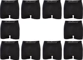 Belucci Heren Boxershort - 10 pack - Zwart Maat M/L