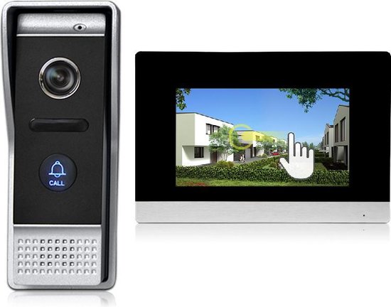 Interphone vidéo ID avec moniteur intérieur IP, Sonnette vidéo, IntercomDirect
