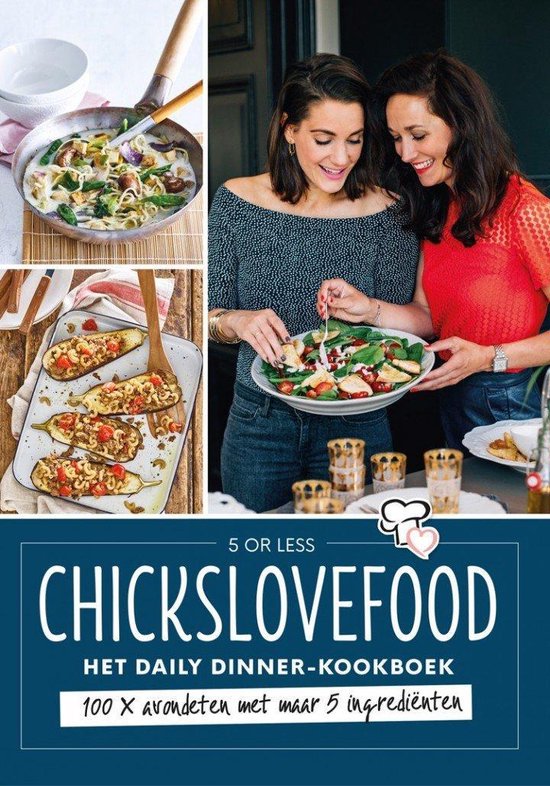 Boek cover Chickslovefood - Het daily dinner-kookboek van Elise Gruppen (Paperback)