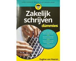 Omslag van Voor Dummies - Zakelijk schrijven voor dummies