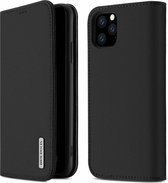 Apple iPhone 11 Pro Dux Ducis Wish Wallet Hoesje Echt leer - Zwart